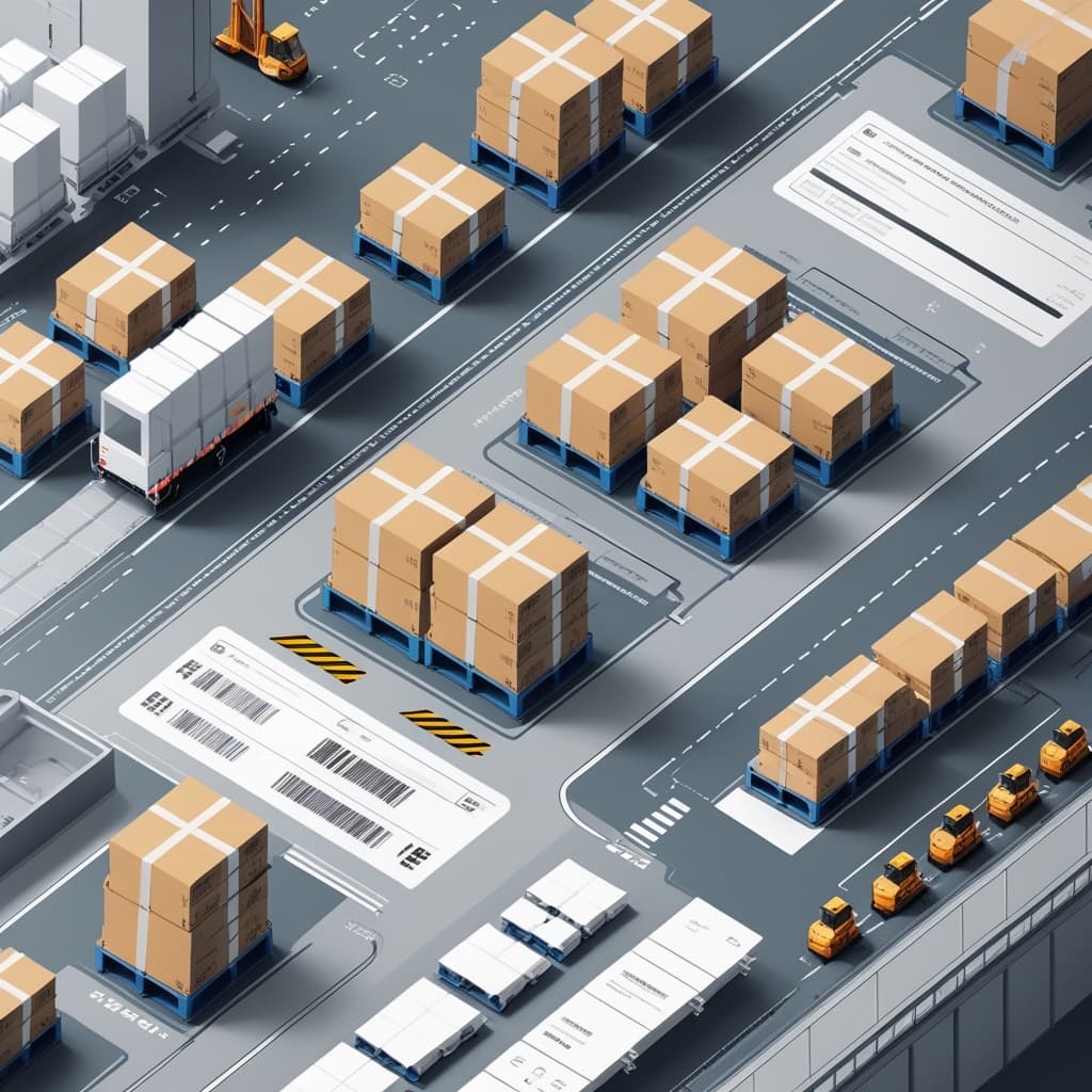Global transportation and logistics shipping network