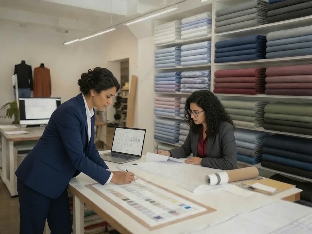 Textile design studio and curated fabric collections